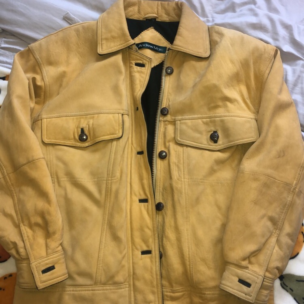 Andrew Marc Vintage Leather Jacket